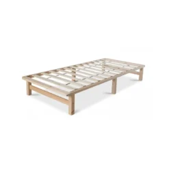 Lit palette 90x200 cm en bois massif