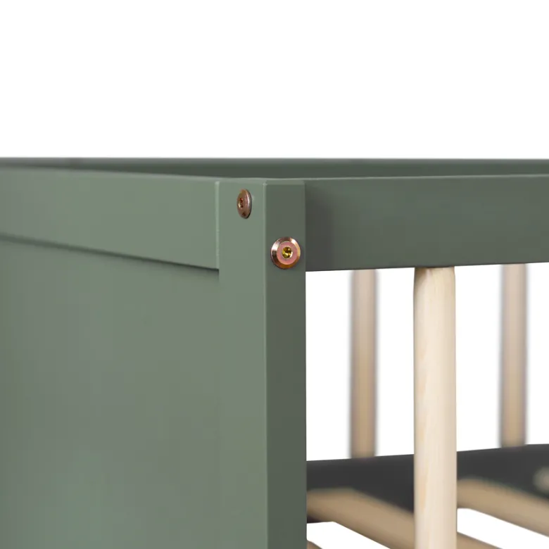 Lit pour enfant 190x90cm vert adam