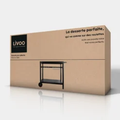 Livoo desserte pour plancha