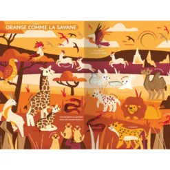 Livre d'éveil Le monde des couleurs