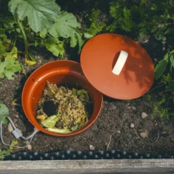 Lombricomposteur gris à enterrer 12l