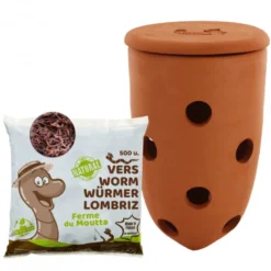 Lombricomposteur terre cuite à enterrer
