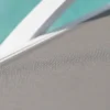 Lot de 2 bains de soleil en toile plastifiée et aluminium - blanc
