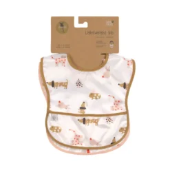 Lot de 2 bavoirs à poche little mat
