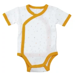 Lot de bodies jaune 0 mois
