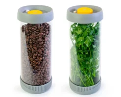 Lot de 2 boîtes de conservation en verre et sous vide – 1,5l - pika