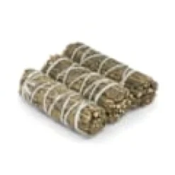 Lot de 3 bâtons de sauge noire 100mm - fumigation enveloppante - bivea