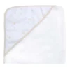 Lot de 2 cape de bain beige 70x70 cm