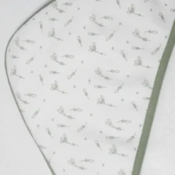 Lot de 2 capes de bain verde 70x70 cm