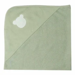 Lot de 2 capes de bain verde 70x70 cm