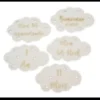 Lot de 15 cartes étapes nuage
