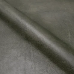 Lot de 2 chaises en cannage et cuir vert - arsène