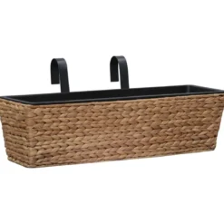 Lot de 2 jardinières 60 cm jacinthe 60 x 20 x 18 cm