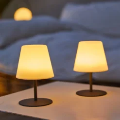 Lot de 2 lampes de table sans fil twins