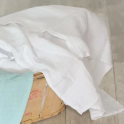 Lot de 6 langes blanc