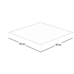 Lot de 3 langes - 30 x 30 cm