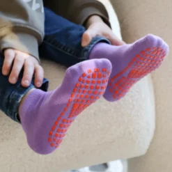 Lot de 2 paires de chaussettes - enfant s Violet