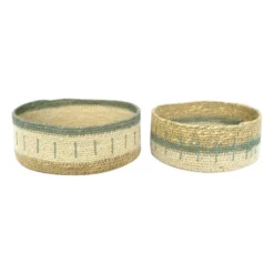 Lot de 2 paniers lilong vert thym