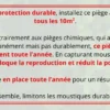 Lot de 3 pièges à larves sans seau
