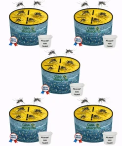 Lot de 5 pièges à moustique sans seau