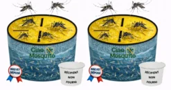 Lot de 2 pièges à moustique sans seau