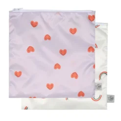 Lot de 2 pochettes à snack happy ra