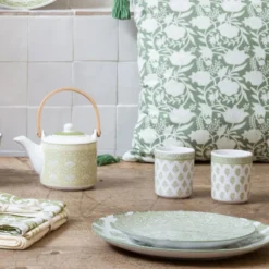Lot de 2 tasses et 1 théière avec infuseur, soliman