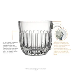 Lot de 6 tasses expresso, ouessant