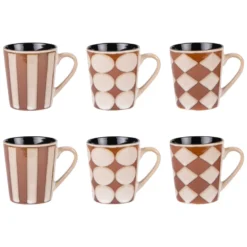 Lot de 6 tasses shelby 18 cl