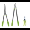 Lot 3 outils de jardinage coupants sécateur cisaille haies coupe branches