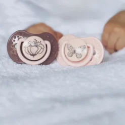 Lot 2 sucettes dynamiques difrax rose