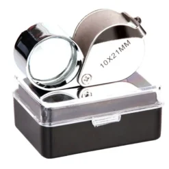 Loupe fosco triplet magnifying glass 10 x 21 mm
