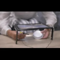 Loupe lumineuse sur pieds