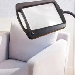 Loupe sur pied lumineuse x5 12 led flexible 100 cm 25,5 x 19 cm