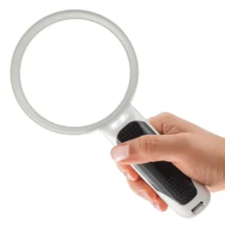 Loupe à têtes interchangeables x16x5x2,5 - eclairage 2 leds