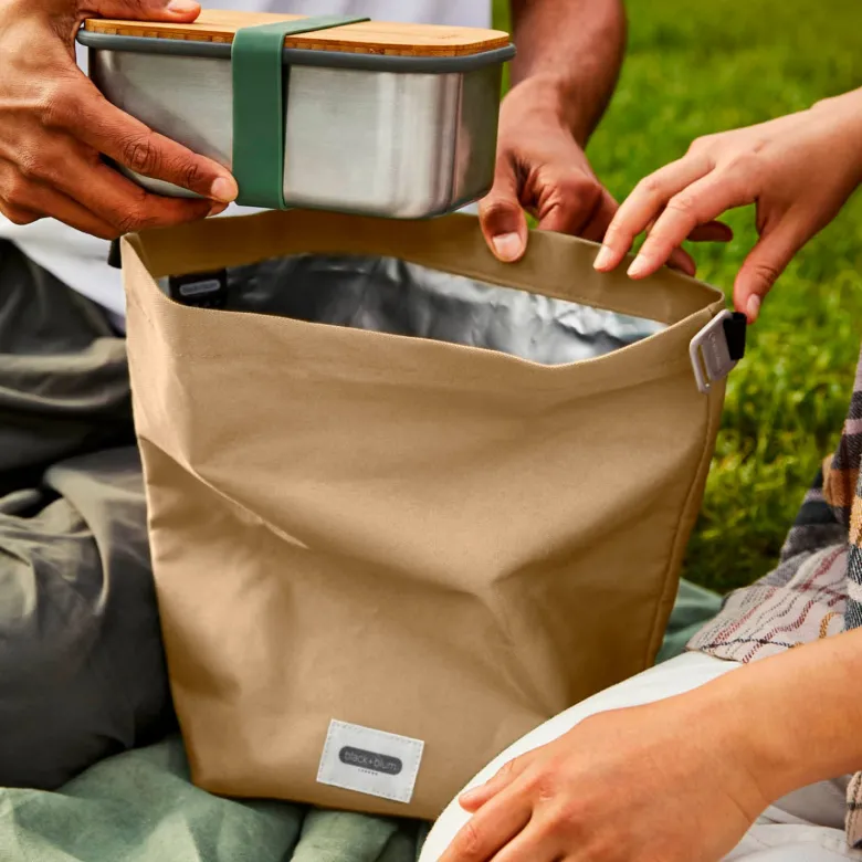 Lunch bag isotherme-beige-6,7l-étanche-eco-responsable Beige