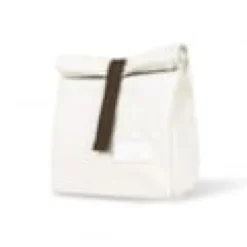 Lunchbag isotherme tyvek blanc cassee