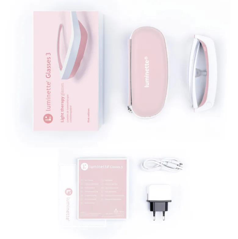 Lunette de luminothérapie Luminette rose