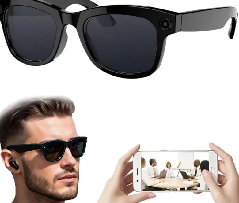 Lunettes connectées caméra nasa édition solar