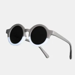 Lunettes de soleil enfants categorie 3 bicolore taupe hop'pop
