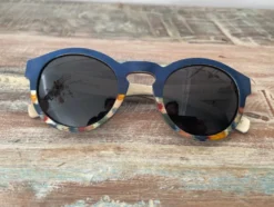 Lunettes femme bois clapton bleu