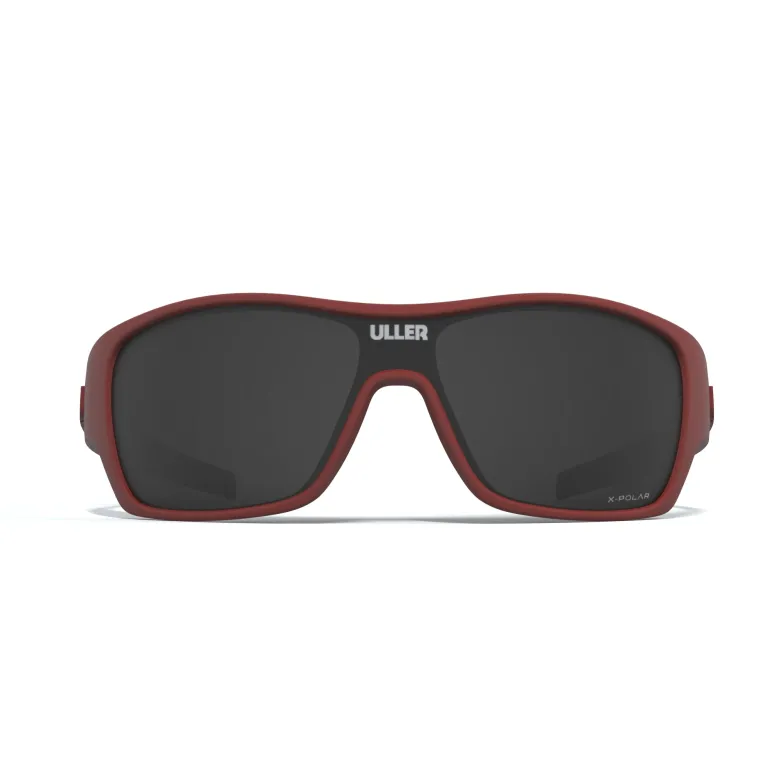 Lunettes sport unisexe uv400 running & cyclisme vulcano uller Rouge intense
