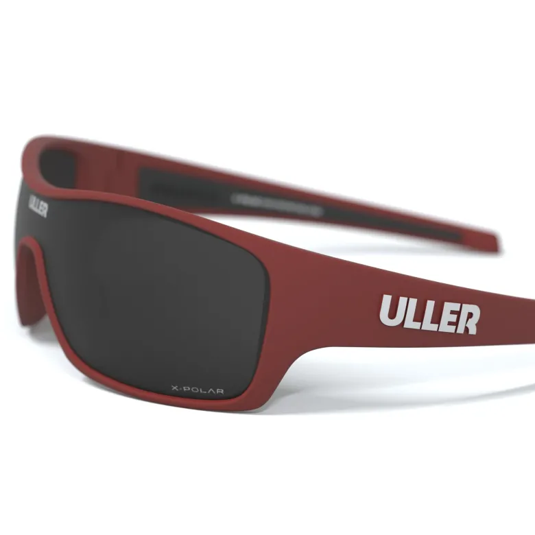 Lunettes sport unisexe uv400 running & cyclisme vulcano uller Rouge intense