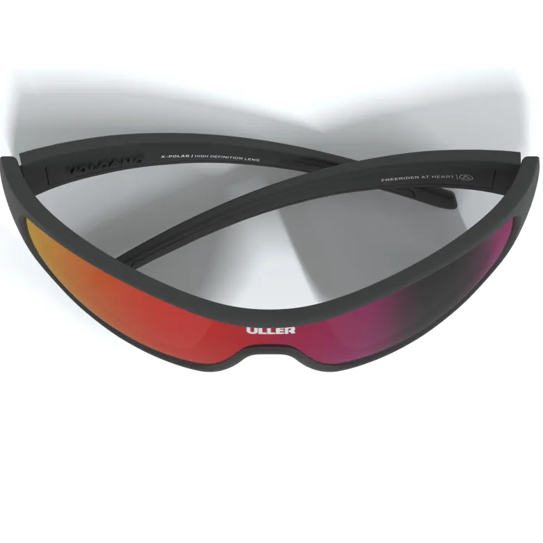 Lunettes sport unisexe uv400 running & cyclisme vulcano uller Marron