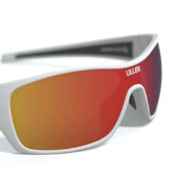Lunettes sport unisexe uv400 running & cyclisme vulcano uller Rouge