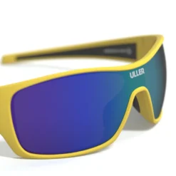 Lunettes sport unisexe uv400 running & cyclisme vulcano uller Jaune