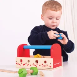Ma boîte à outils et mes outils en bois