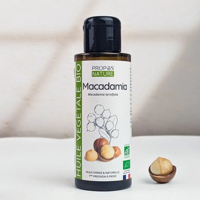 Macadamia bio - huile végétale - 100 ml