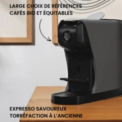 Machine expresso eoh gris mat