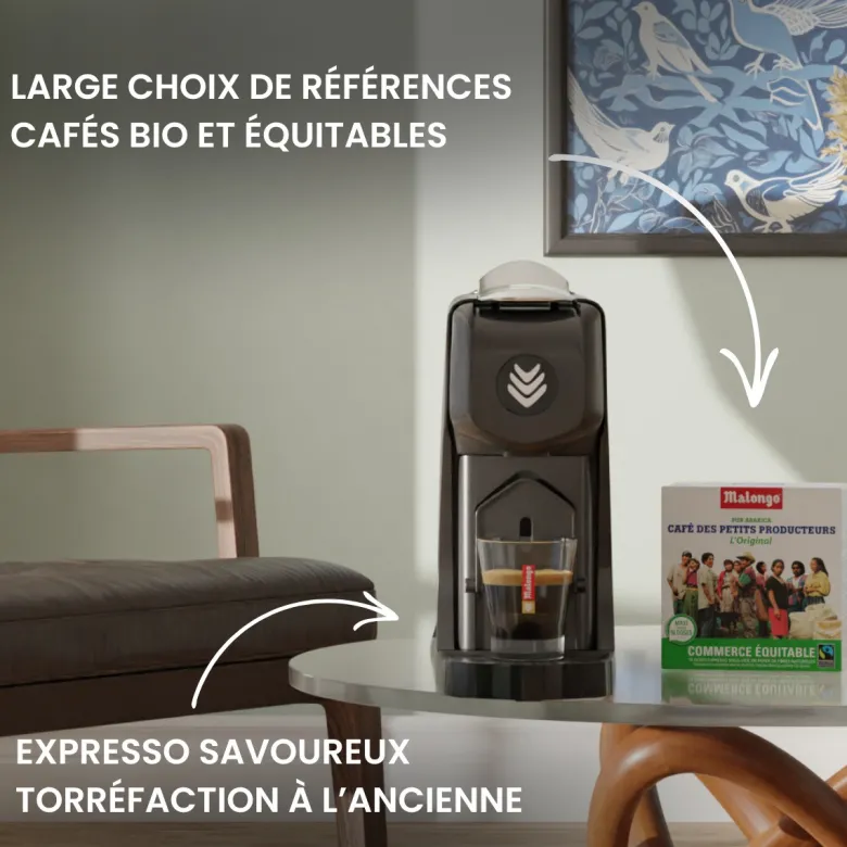 Machine expresso eoh noir mat